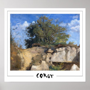 Poster de Arte Jean-Baptiste-Camille Corot Zedign