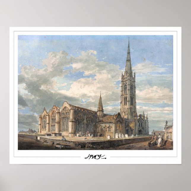 Pôster de Arte JMW Turner Zedign #12-3 (Frente)