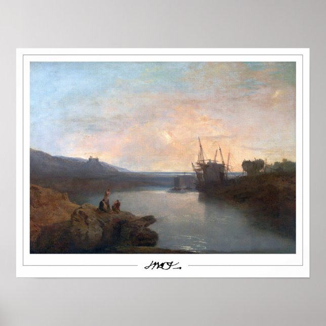 Pôster de Arte JMW Turner Zedign #23-3 (Frente)