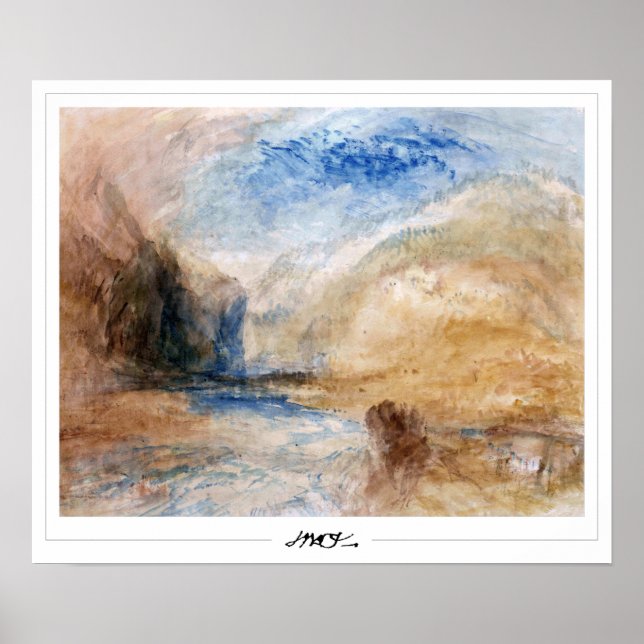 Pôster de Arte JMW Turner Zedign #362-3 (Frente)