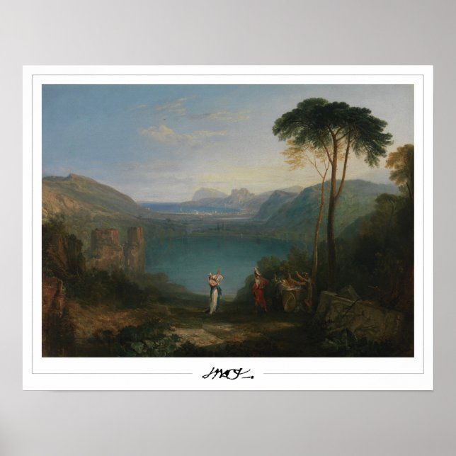 Pôster de Arte JMW Turner Zedign #39 (Frente)