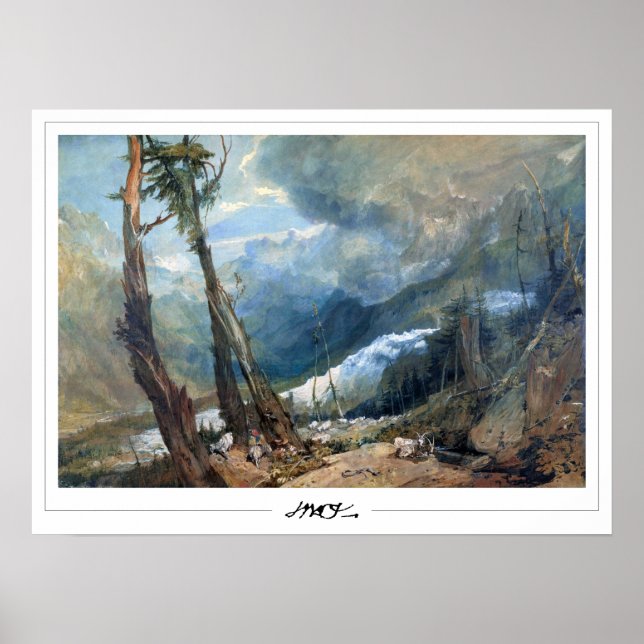 Pôster de Arte JMW Turner Zedign #40 (Frente)