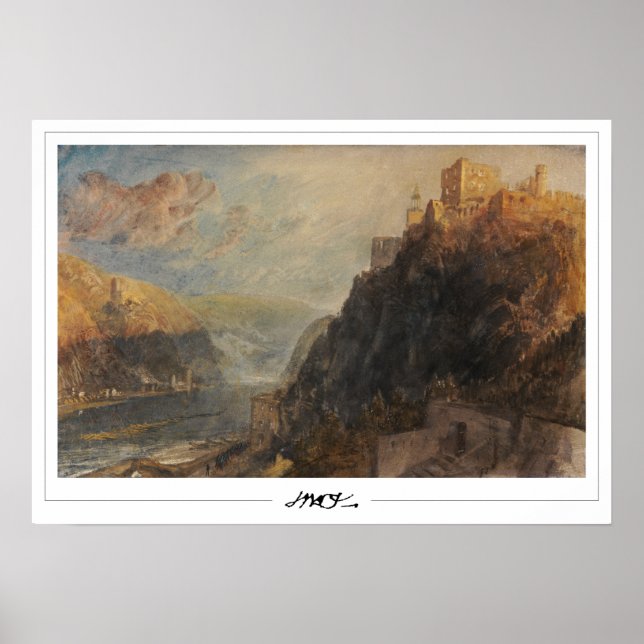 Pôster de Arte JMW Turner Zedign #7 (Frente)