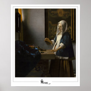 Pôster de Arte Johannes Vermeer Zedign #37