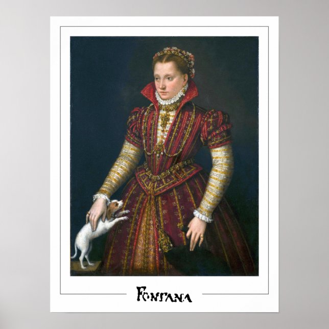Pôster de Arte Lavinia Fontana Zedign #23 (Frente)