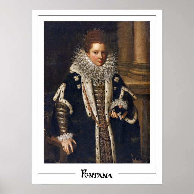 Pôster de Arte Lavinia Fontana Zedign #51 (Frente)