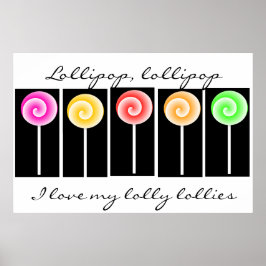 Poster de Arte Lollipop
