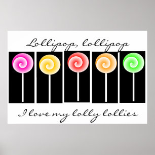 Poster de Arte Lollipop