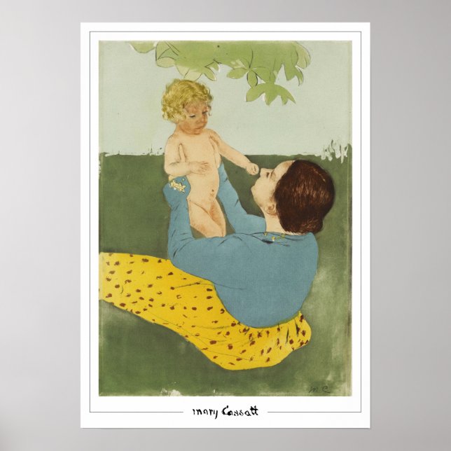 Pôster de Arte Mary Cassatt Zedign #14 (Frente)