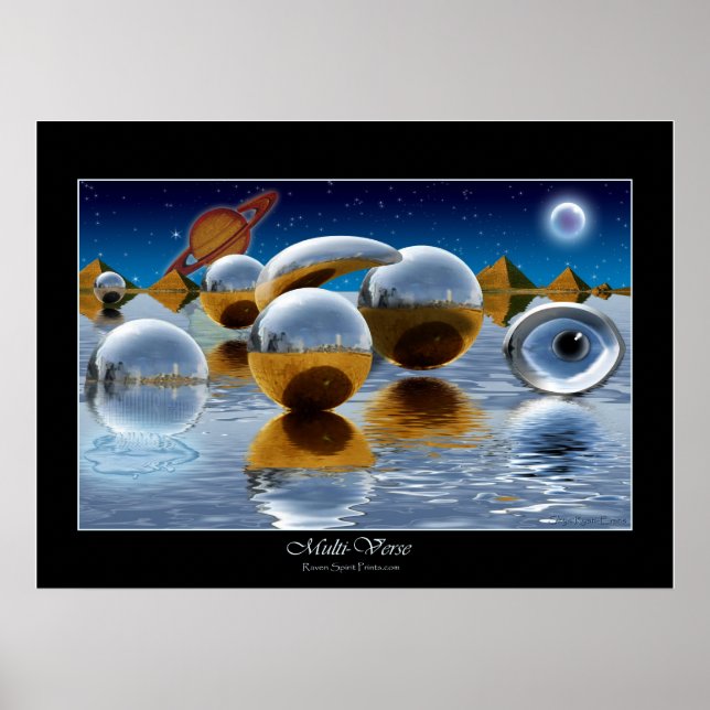 poster de Arte "MULTI-VERSE" de Skye Ryan-Evans (Frente)