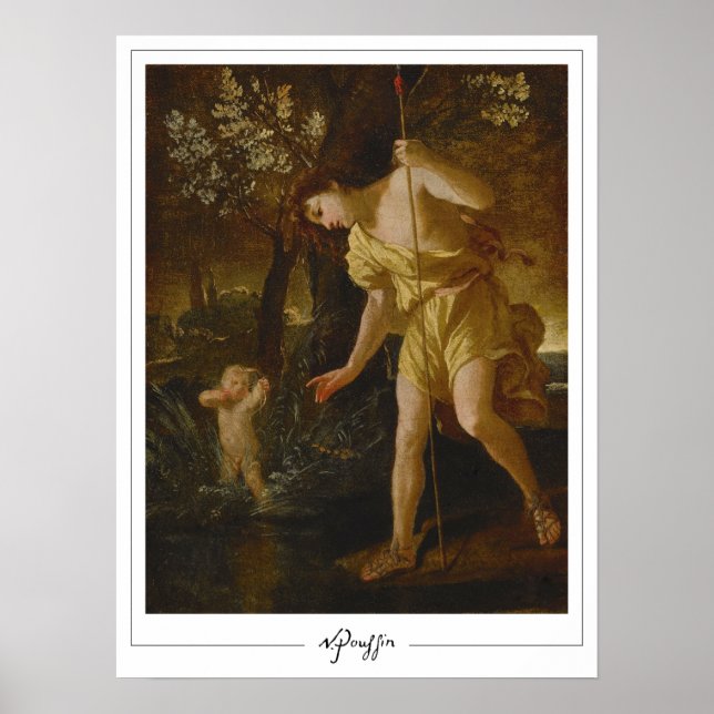 Poster de Arte Nicolas Poussin Zedign #228 (Frente)