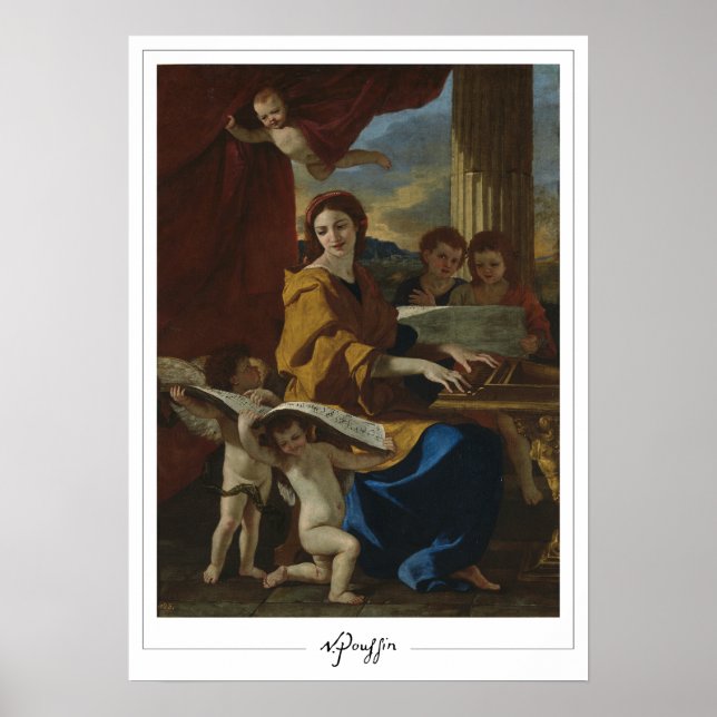 Poster de Arte Nicolas Poussin Zedign #246 (Frente)