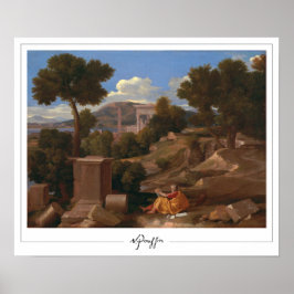 Poster de Arte Nicolas Poussin Zedign #250