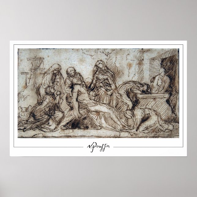 Poster de Arte Nicolas Poussin Zedign #258 (Frente)