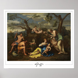 Poster de Arte Nicolas Poussin Zedign #294