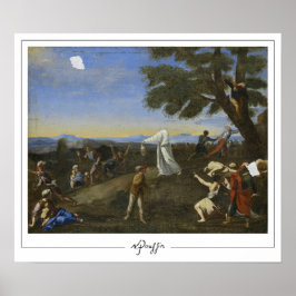 Poster de Arte Nicolas Poussin Zedign #295