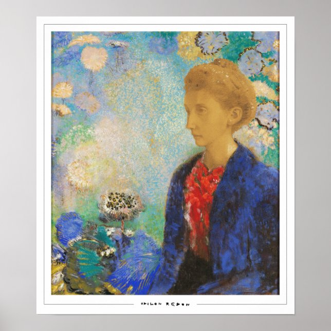 Pôster de Arte Odilon Redon Zedign #1 (Frente)