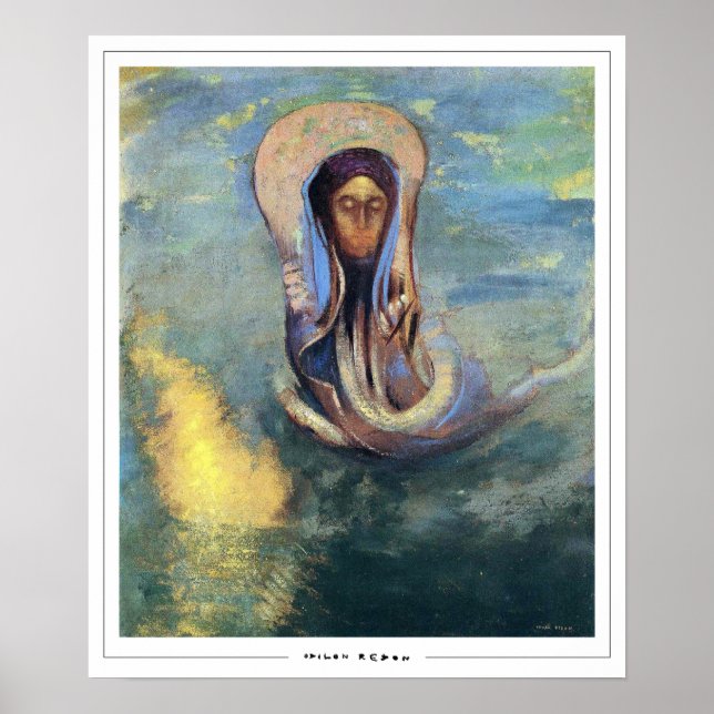 Pôster de Arte Odilon Redon Zedign #12 (Frente)