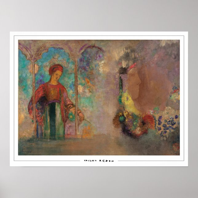 Pôster de Arte Odilon Redon Zedign #20 (Frente)