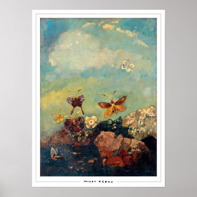 Pôster de Arte Odilon Redon Zedign #22 (Frente)