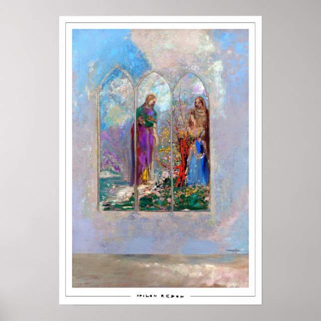 Pôster de Arte Odilon Redon Zedign #23 (Frente)