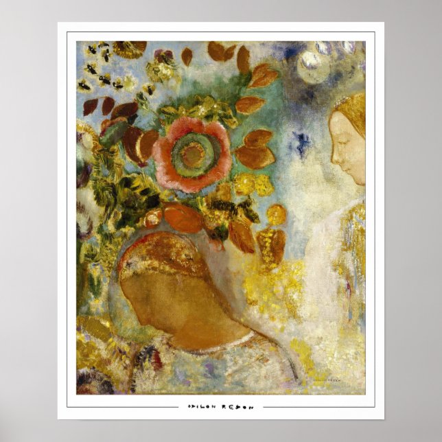 Pôster de Arte Odilon Redon Zedign #24 (Frente)