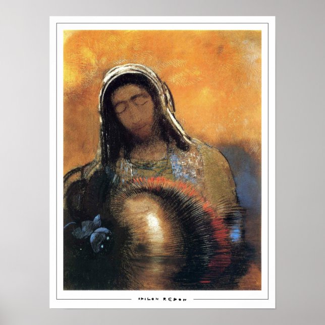 Pôster de Arte Odilon Redon Zedign #315 (Frente)