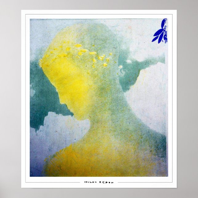 Pôster de arte Odilon Redon Zedign #4 (Frente)