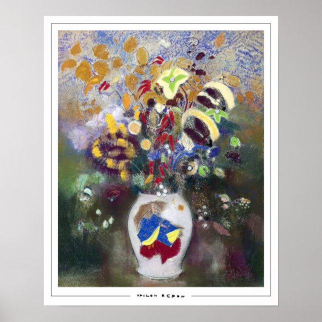 Pôster de Arte Odilon Redon Zedign #528 (Frente)