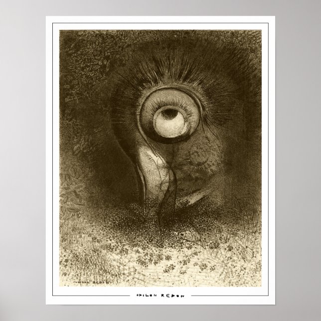 Pôster de Arte Odilon Redon Zedign #675 (Frente)