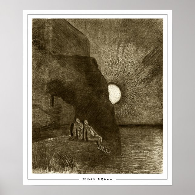 Pôster de arte Odilon Redon Zedign #678 (Frente)
