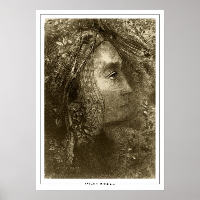 Pôster de Arte Odilon Redon Zedign #703 (Frente)