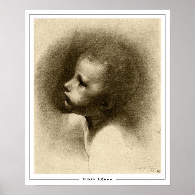 Pôster de Arte Odilon Redon Zedign #733 (Frente)