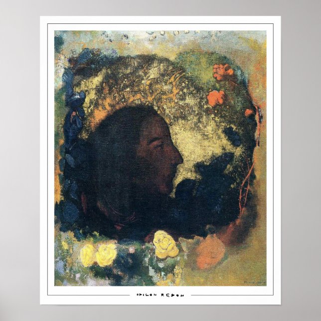 Pôster de Arte Odilon Redon Zedign #8 (Frente)