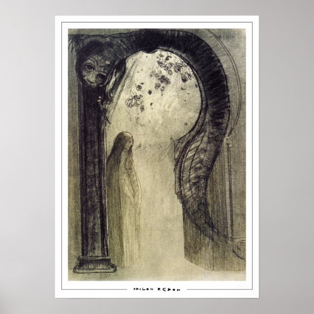Pôster de Arte Odilon Redon Zedign #85 (Frente)