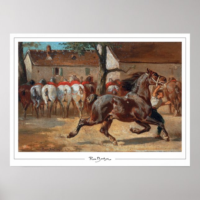 Pôster de Arte Rosa Bonheur Zedign #20 (Frente)