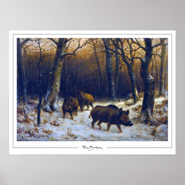 Pôster de Arte Rosa Bonheur Zedign #53 (Frente)