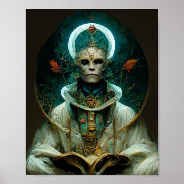 Poster de Arte Sci-Fi Fantasy (Frente)