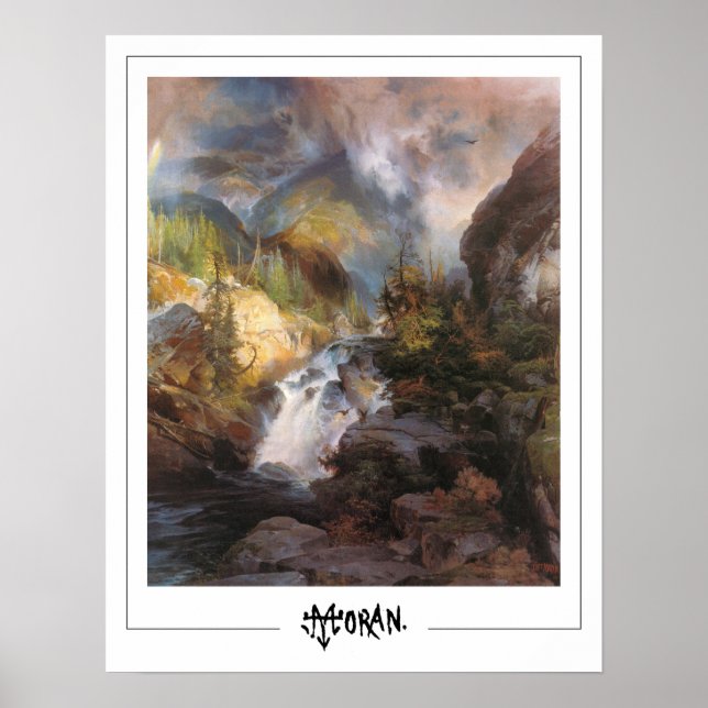 Pôster de Arte Thomas Moran Zedign #13 (Frente)