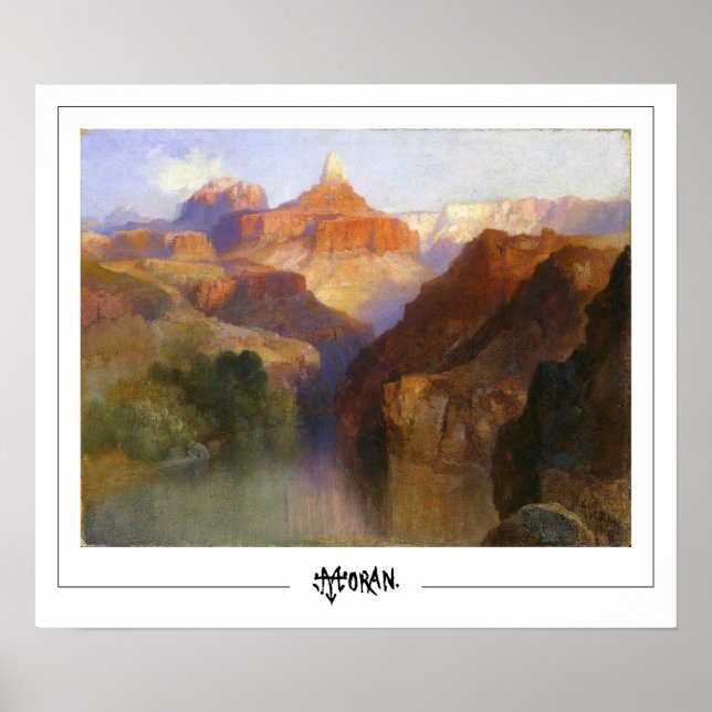 Pôster de Arte Thomas Moran Zedign #14 (Frente)