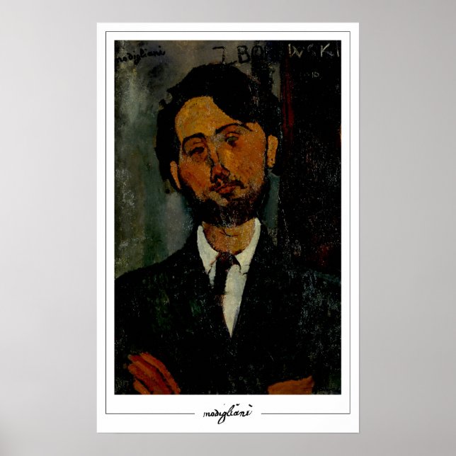 Pôster de arte Zedign de Amedeo Modigliani #158 (Frente)