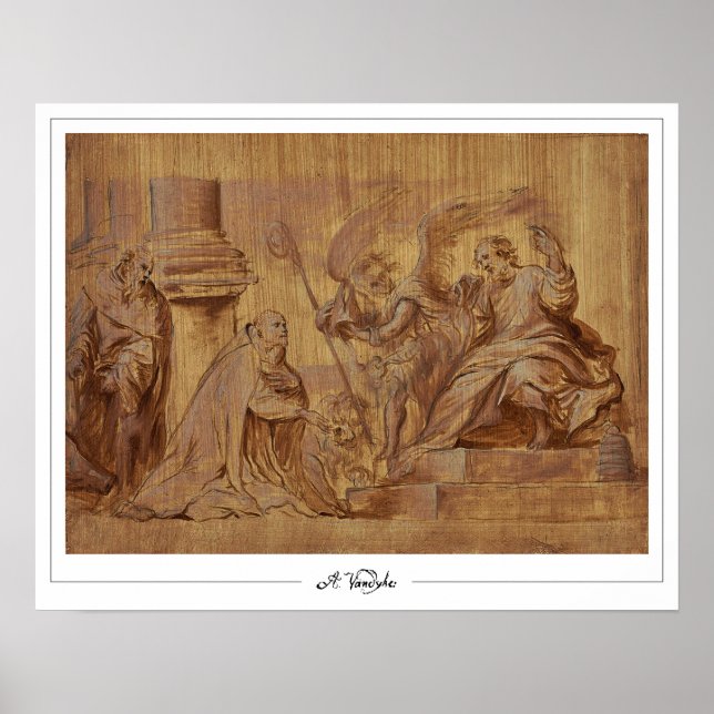 Pôster de Arte Zedign de Anthony van Dyck #889 (Frente)
