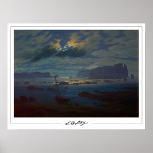 Pôster de arte Zedign de Caspar David Friedrich #1