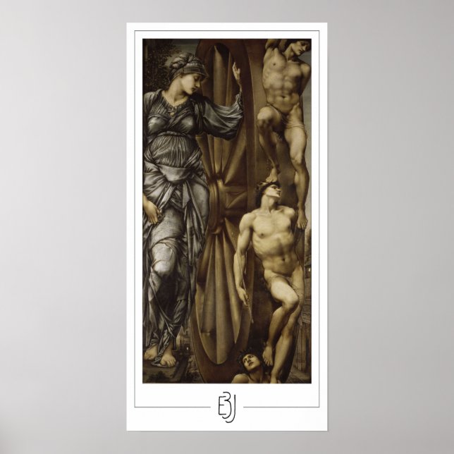Pôster de Arte Zedign de Edward Burne-Jones #11 (Frente)