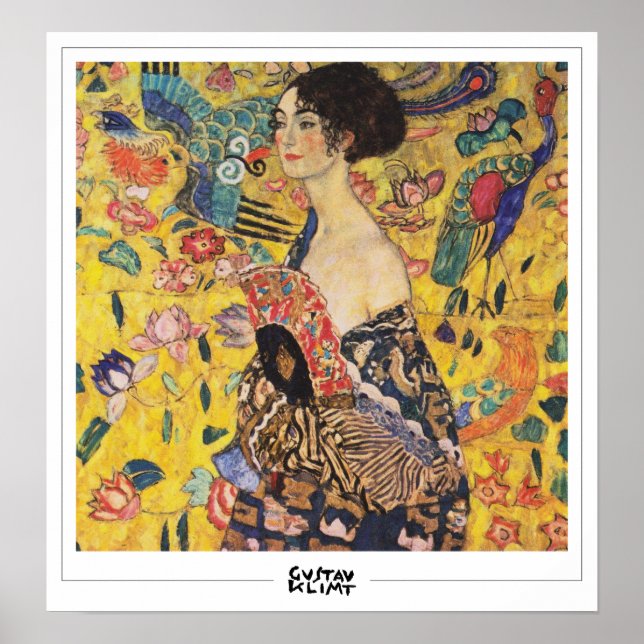 Pôster de Arte Zedign de Gustav Klimt #22 (Frente)