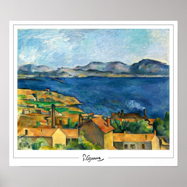 Pôster de Arte Zedign de Paul Cézanne #35 (Frente)