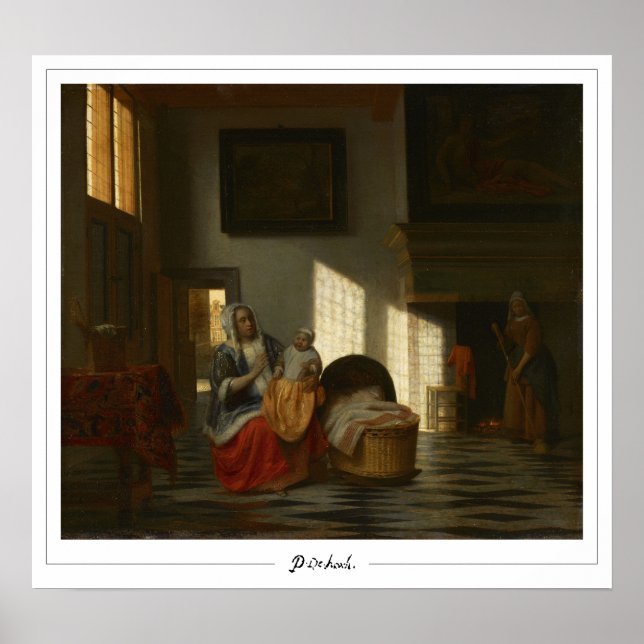 Pôster de Arte Zedign de Pieter de Hooch #56 (Frente)