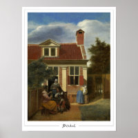 Pôster de Arte Zedign de Pieter de Hooch #59