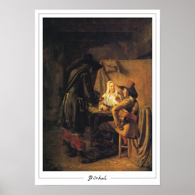 Pôster de Arte Zedign de Pieter de Hooch #77 (Frente)