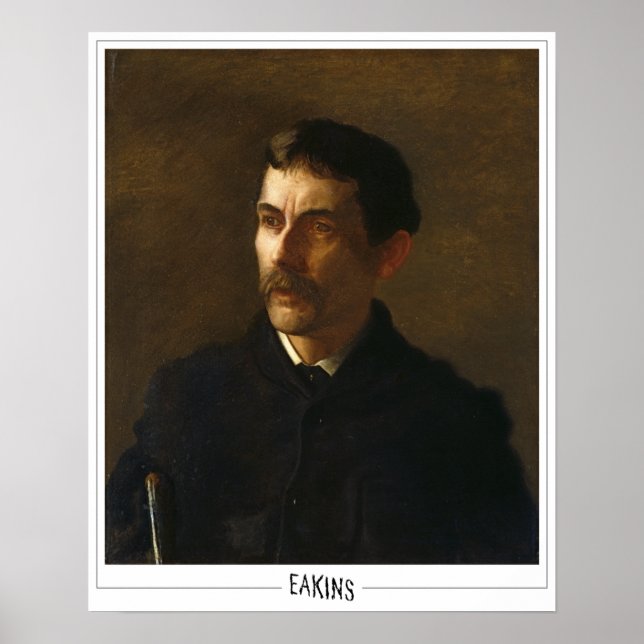 Pôster de Arte Zedign de Thomas Eakins #11 (Frente)